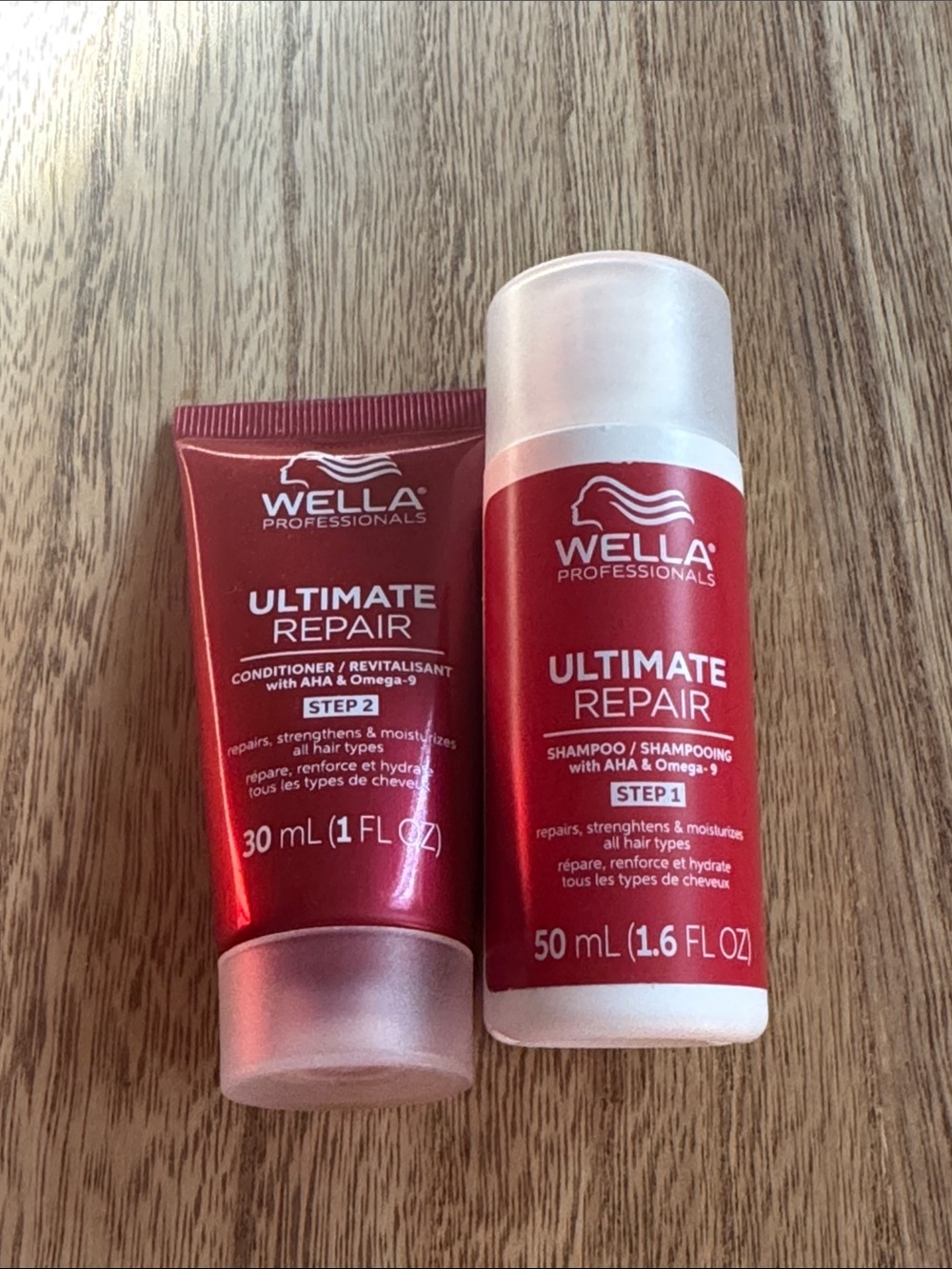 Wella professionals Ultimate Repair Shampoo & Conditioner Travel Duo